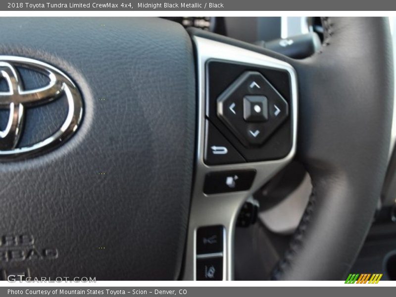 Midnight Black Metallic / Black 2018 Toyota Tundra Limited CrewMax 4x4