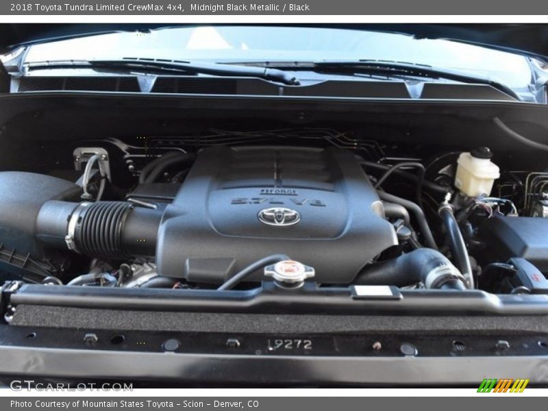 Midnight Black Metallic / Black 2018 Toyota Tundra Limited CrewMax 4x4