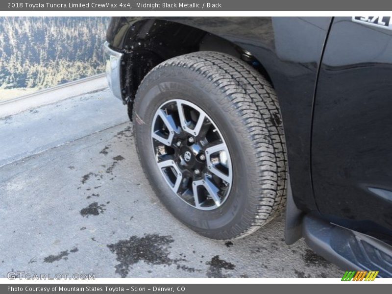 Midnight Black Metallic / Black 2018 Toyota Tundra Limited CrewMax 4x4