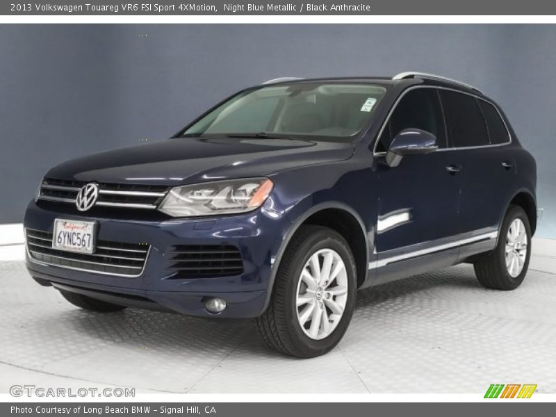 Night Blue Metallic / Black Anthracite 2013 Volkswagen Touareg VR6 FSI Sport 4XMotion