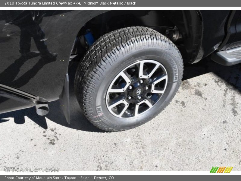 Midnight Black Metallic / Black 2018 Toyota Tundra Limited CrewMax 4x4