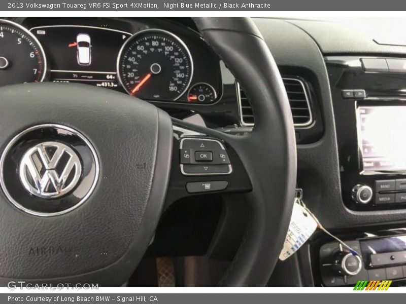 Night Blue Metallic / Black Anthracite 2013 Volkswagen Touareg VR6 FSI Sport 4XMotion