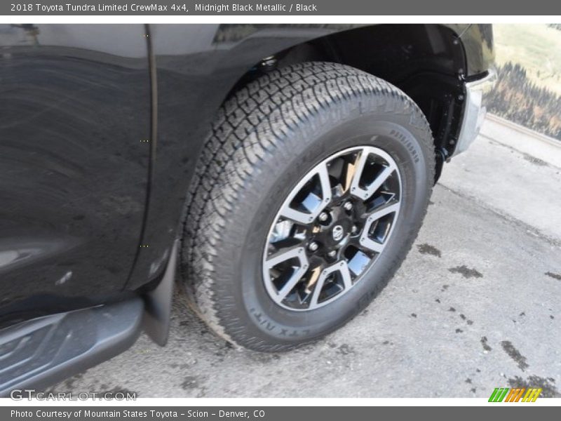 Midnight Black Metallic / Black 2018 Toyota Tundra Limited CrewMax 4x4