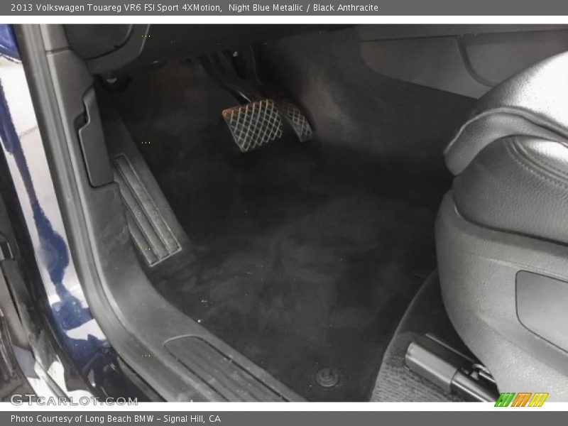 Night Blue Metallic / Black Anthracite 2013 Volkswagen Touareg VR6 FSI Sport 4XMotion