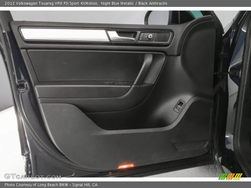 Night Blue Metallic / Black Anthracite 2013 Volkswagen Touareg VR6 FSI Sport 4XMotion