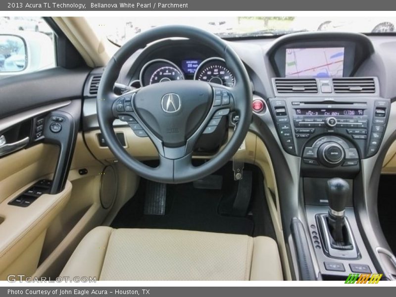 Bellanova White Pearl / Parchment 2013 Acura TL Technology