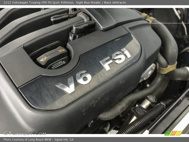 Night Blue Metallic / Black Anthracite 2013 Volkswagen Touareg VR6 FSI Sport 4XMotion