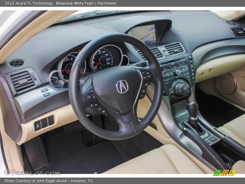 Bellanova White Pearl / Parchment 2013 Acura TL Technology