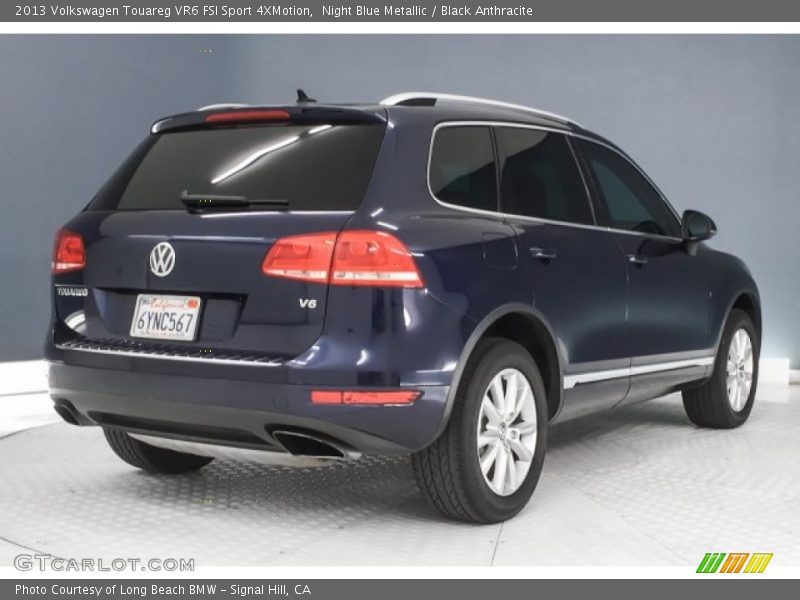 Night Blue Metallic / Black Anthracite 2013 Volkswagen Touareg VR6 FSI Sport 4XMotion