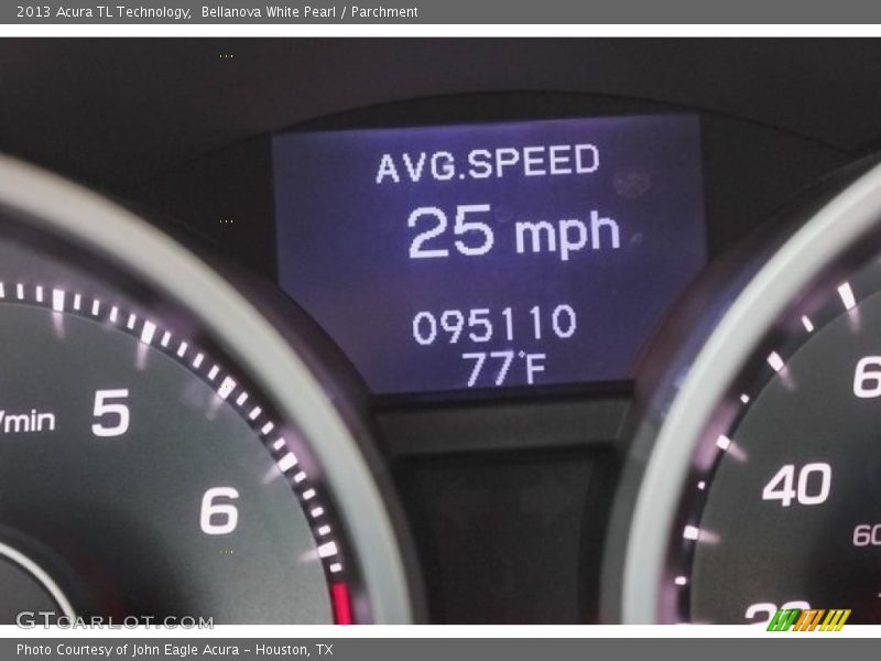 Bellanova White Pearl / Parchment 2013 Acura TL Technology