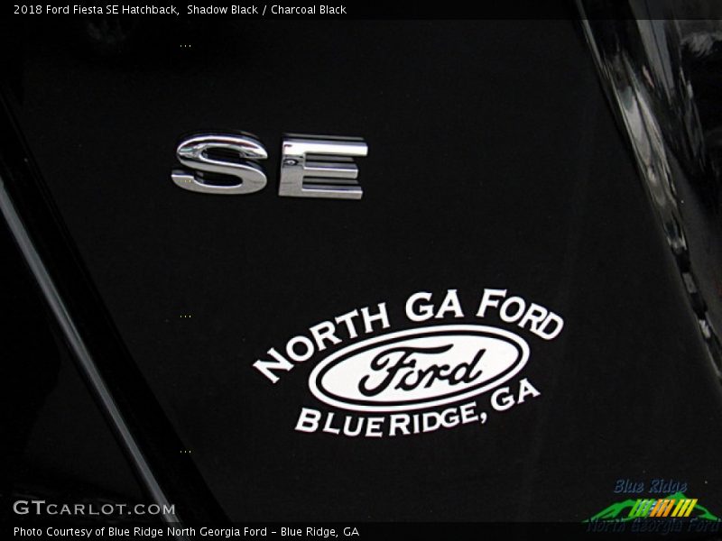 Shadow Black / Charcoal Black 2018 Ford Fiesta SE Hatchback