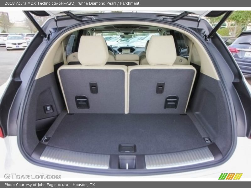 White Diamond Pearl / Parchment 2018 Acura MDX Technology SH-AWD