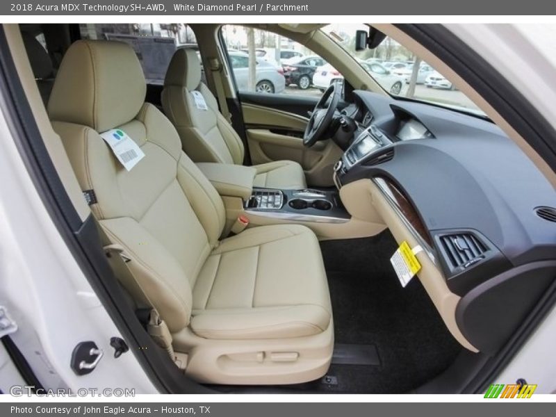 White Diamond Pearl / Parchment 2018 Acura MDX Technology SH-AWD