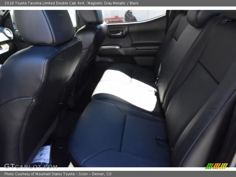 Magnetic Gray Metallic / Black 2018 Toyota Tacoma Limited Double Cab 4x4