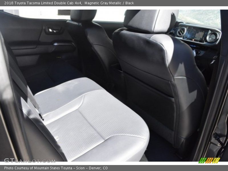 Magnetic Gray Metallic / Black 2018 Toyota Tacoma Limited Double Cab 4x4