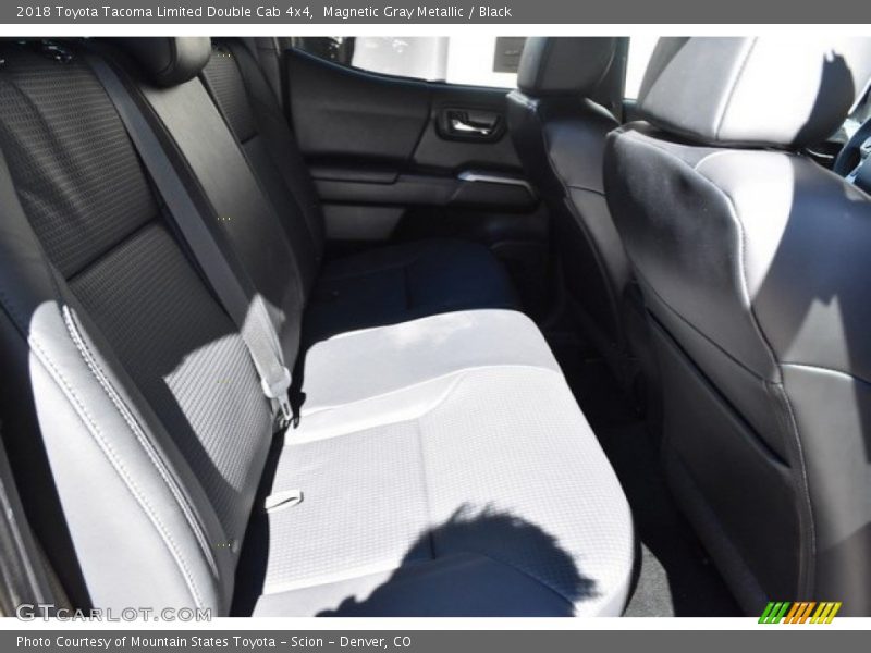 Magnetic Gray Metallic / Black 2018 Toyota Tacoma Limited Double Cab 4x4