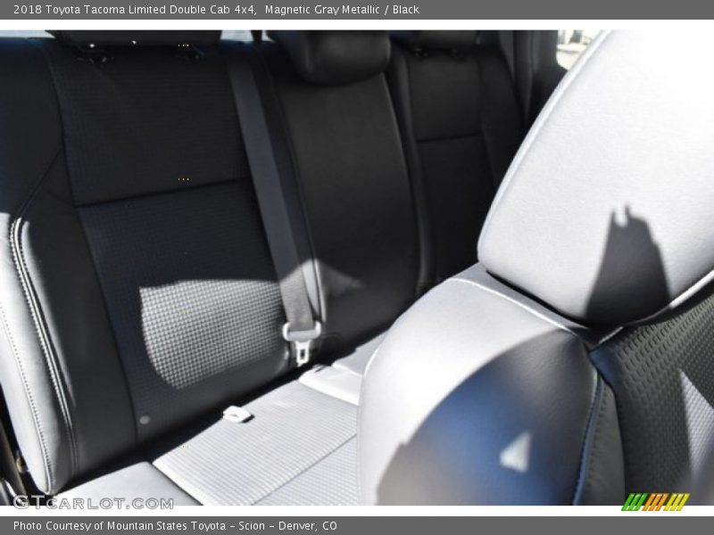 Magnetic Gray Metallic / Black 2018 Toyota Tacoma Limited Double Cab 4x4