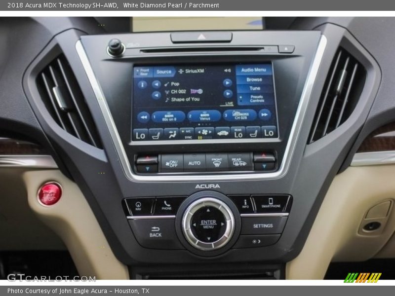 White Diamond Pearl / Parchment 2018 Acura MDX Technology SH-AWD