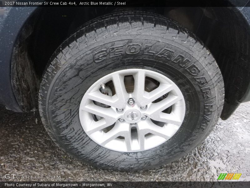 Arctic Blue Metallic / Steel 2017 Nissan Frontier SV Crew Cab 4x4