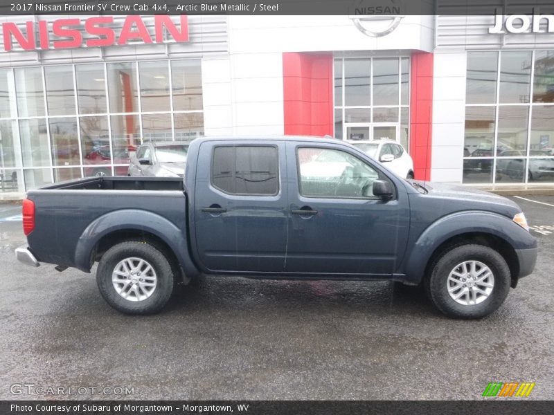 Arctic Blue Metallic / Steel 2017 Nissan Frontier SV Crew Cab 4x4