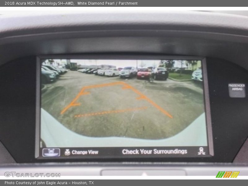 White Diamond Pearl / Parchment 2018 Acura MDX Technology SH-AWD