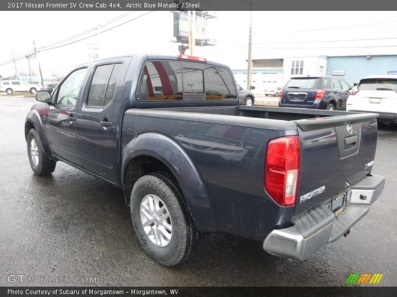 Arctic Blue Metallic / Steel 2017 Nissan Frontier SV Crew Cab 4x4
