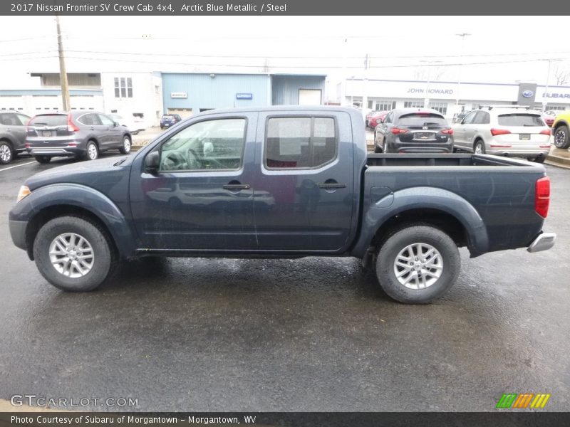 Arctic Blue Metallic / Steel 2017 Nissan Frontier SV Crew Cab 4x4