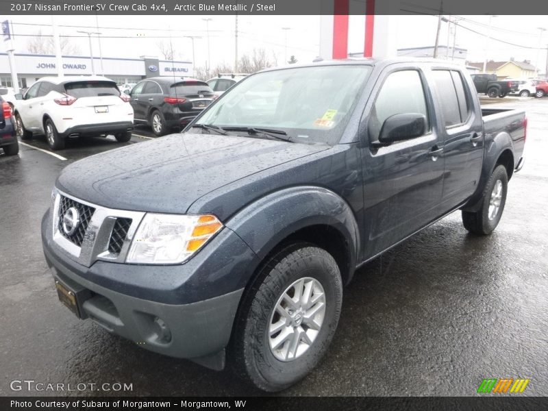 Arctic Blue Metallic / Steel 2017 Nissan Frontier SV Crew Cab 4x4