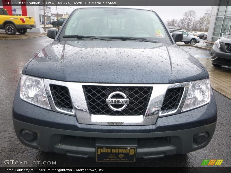 Arctic Blue Metallic / Steel 2017 Nissan Frontier SV Crew Cab 4x4