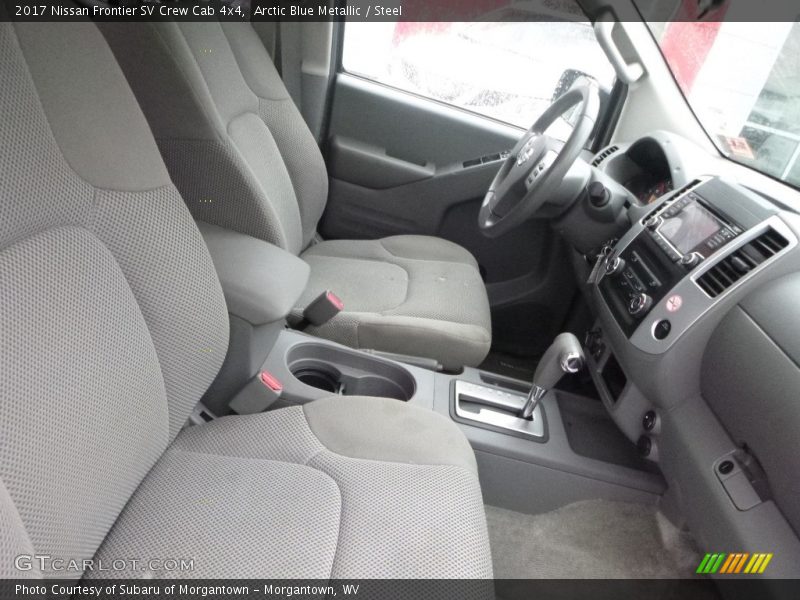 Arctic Blue Metallic / Steel 2017 Nissan Frontier SV Crew Cab 4x4