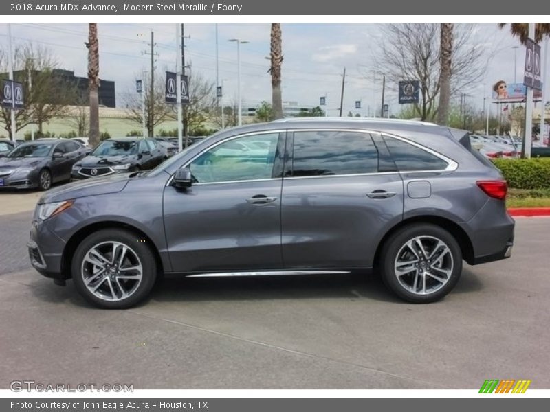 Modern Steel Metallic / Ebony 2018 Acura MDX Advance