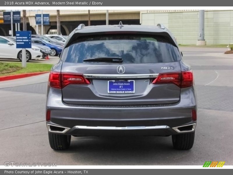 Modern Steel Metallic / Ebony 2018 Acura MDX Advance