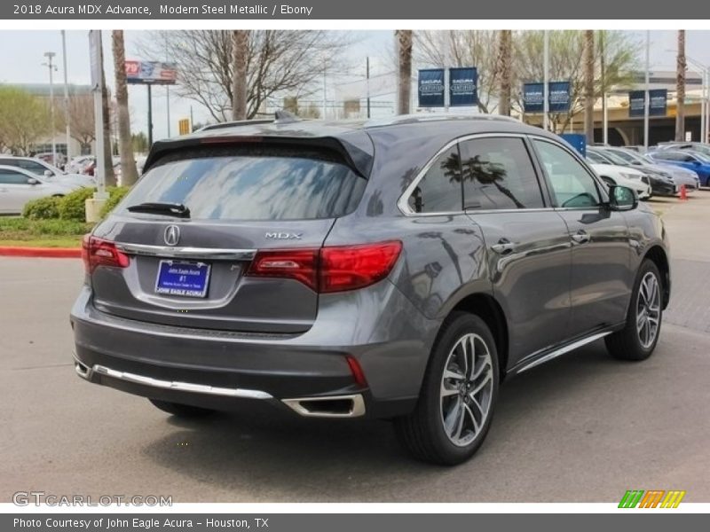 Modern Steel Metallic / Ebony 2018 Acura MDX Advance