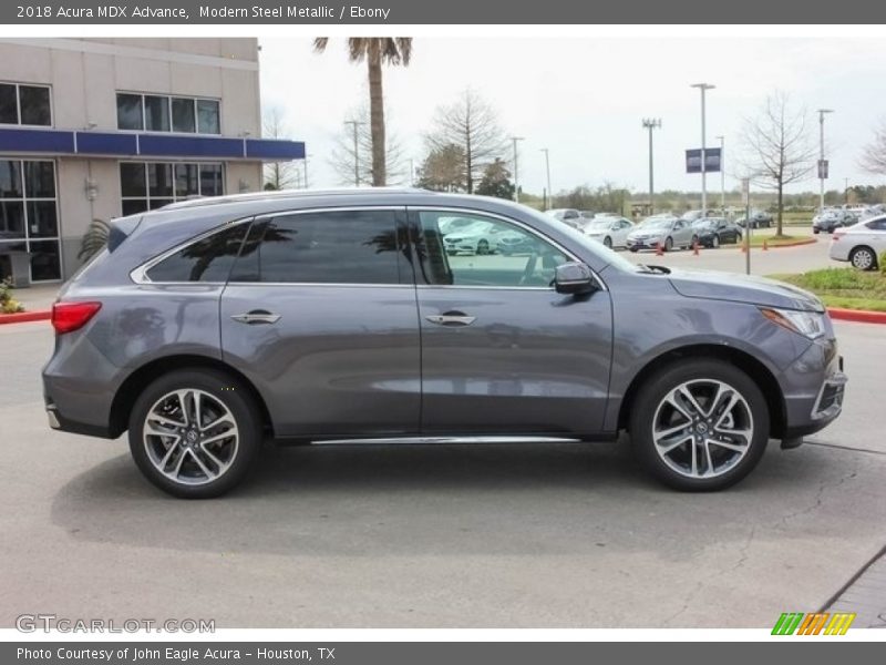 Modern Steel Metallic / Ebony 2018 Acura MDX Advance