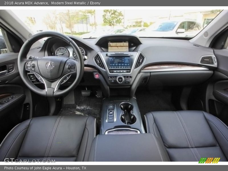 Modern Steel Metallic / Ebony 2018 Acura MDX Advance
