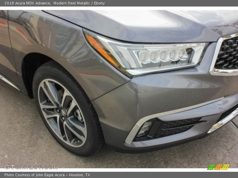 Modern Steel Metallic / Ebony 2018 Acura MDX Advance