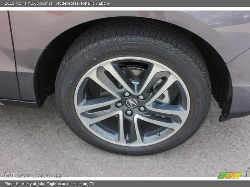 Modern Steel Metallic / Ebony 2018 Acura MDX Advance