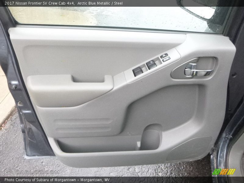 Arctic Blue Metallic / Steel 2017 Nissan Frontier SV Crew Cab 4x4