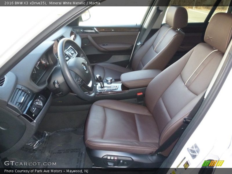 Mineral White Metallic / Mocha 2016 BMW X3 xDrive35i