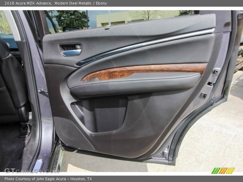 Modern Steel Metallic / Ebony 2018 Acura MDX Advance
