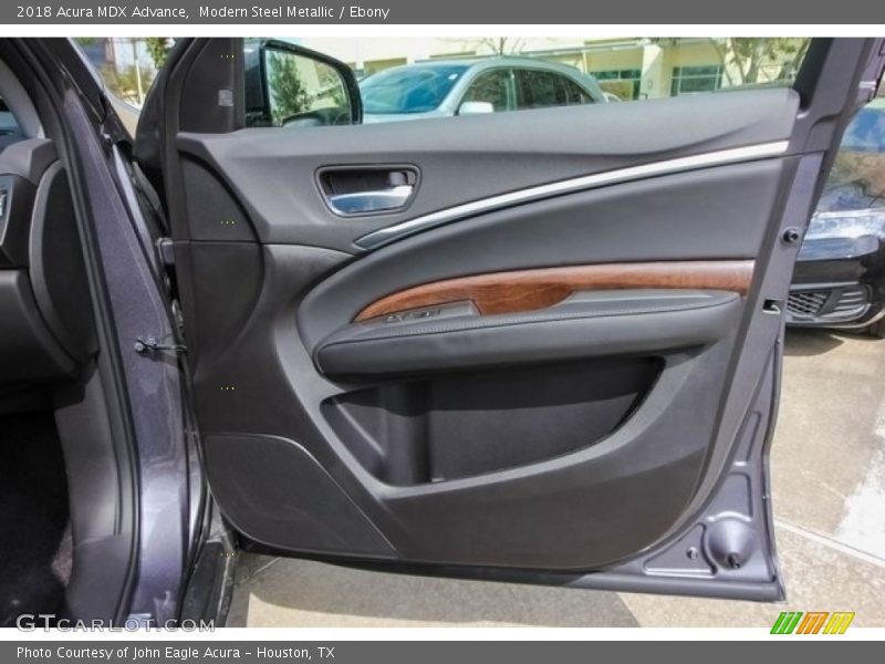 Modern Steel Metallic / Ebony 2018 Acura MDX Advance