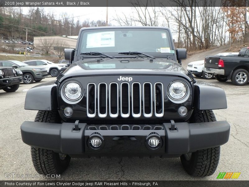 Black / Black 2018 Jeep Wrangler Sahara 4x4