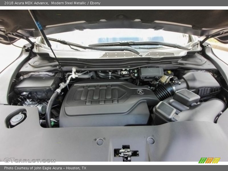 Modern Steel Metallic / Ebony 2018 Acura MDX Advance