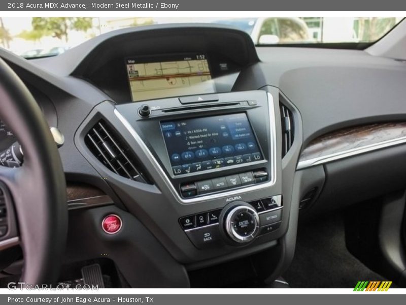 Modern Steel Metallic / Ebony 2018 Acura MDX Advance