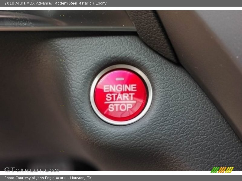Modern Steel Metallic / Ebony 2018 Acura MDX Advance