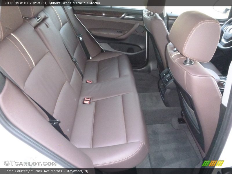 Mineral White Metallic / Mocha 2016 BMW X3 xDrive35i