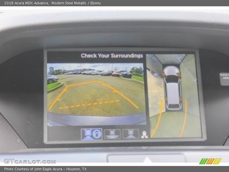 Modern Steel Metallic / Ebony 2018 Acura MDX Advance