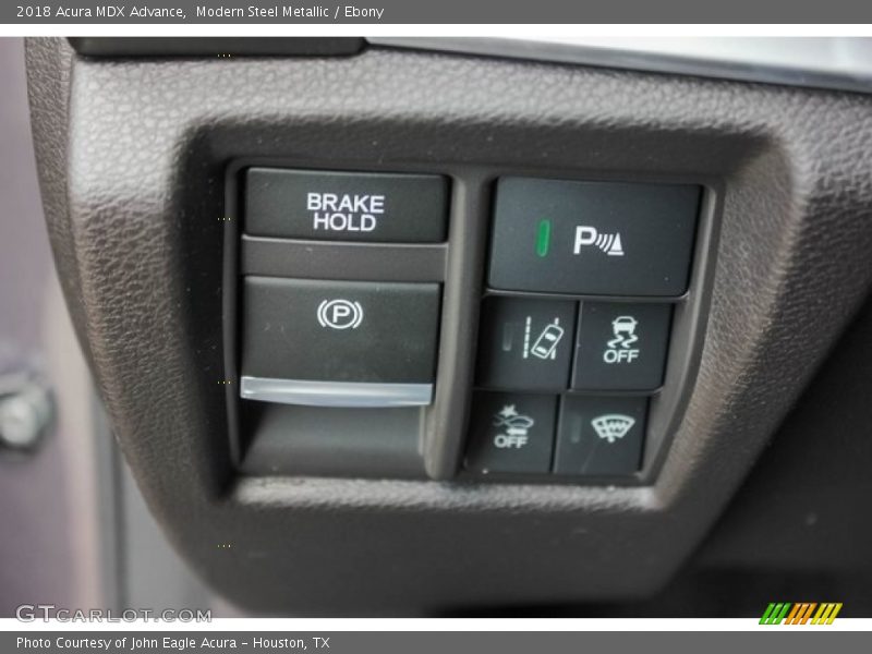 Modern Steel Metallic / Ebony 2018 Acura MDX Advance