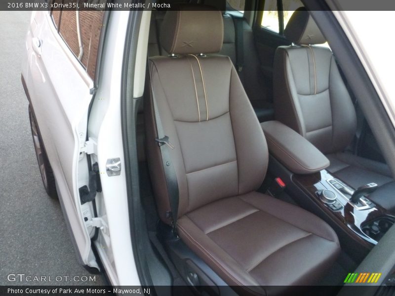 Mineral White Metallic / Mocha 2016 BMW X3 xDrive35i