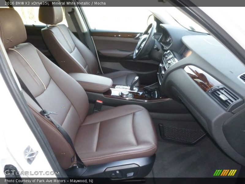 Mineral White Metallic / Mocha 2016 BMW X3 xDrive35i